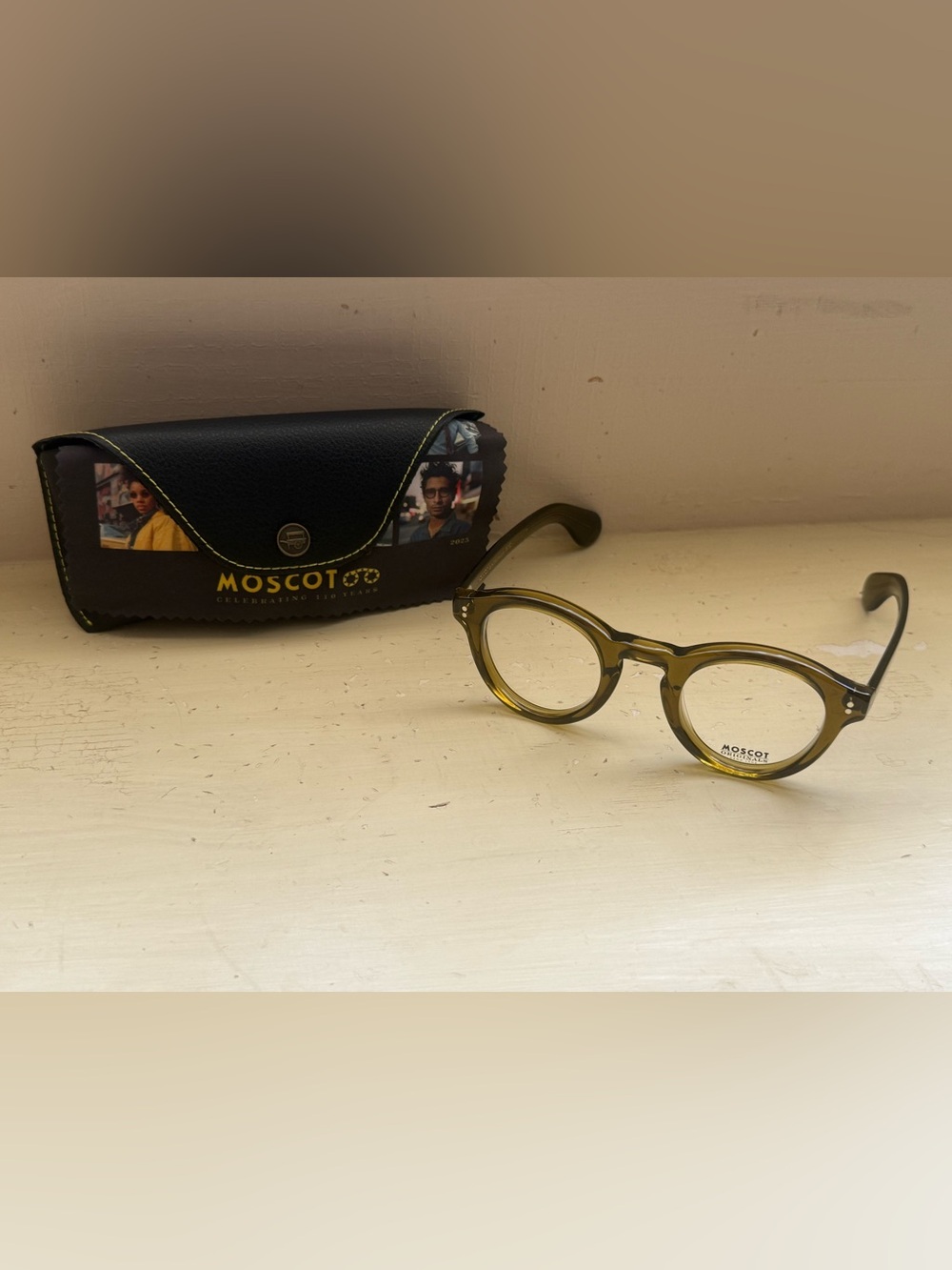MOSCOT Unisex Keepe Olive brown Frames